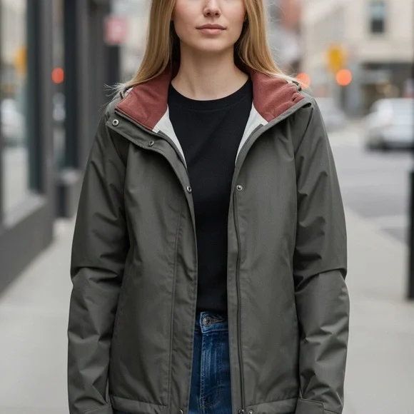 Marmot Women's Brown Windbreaker/Rain Jacket - Picture 2 of 4